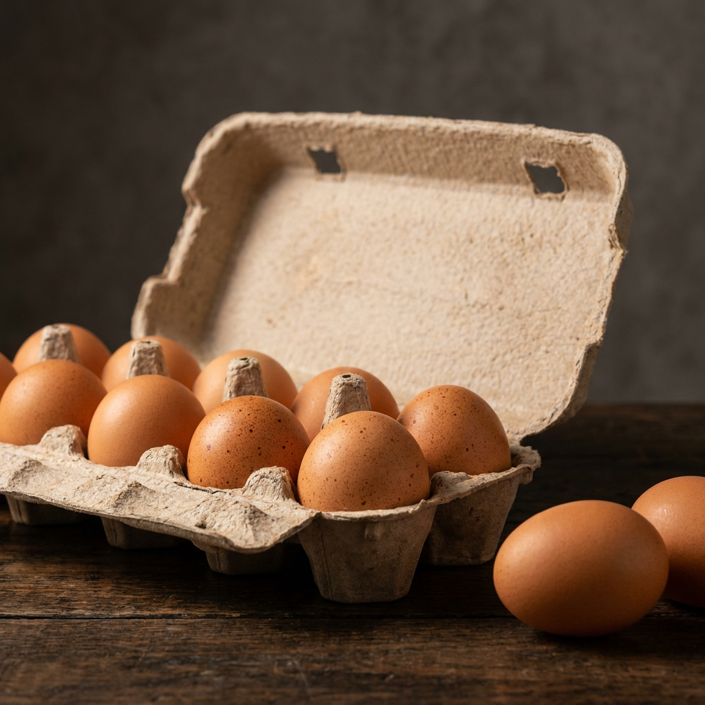Cartón de huevos frescos brown de Huevos Don Perdomo